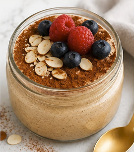 Almond Butter Protein Mousse