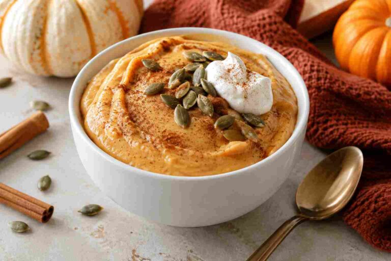 Creamy Pumpkin Protein Bowl