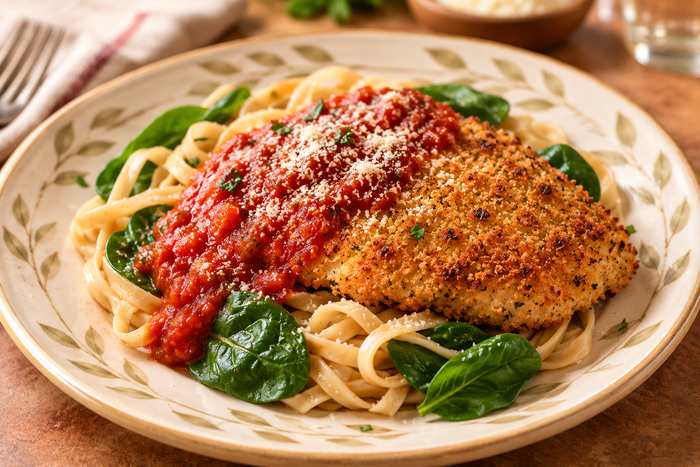Gluten-Free Baked Chicken Parmesan